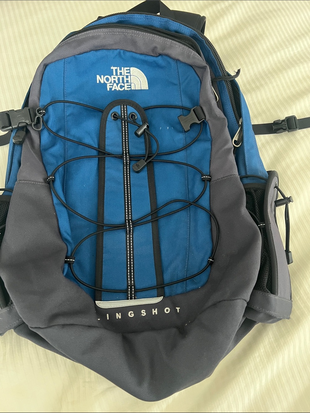 The North Face Blue/Black Backpack - SlingShot Daypack